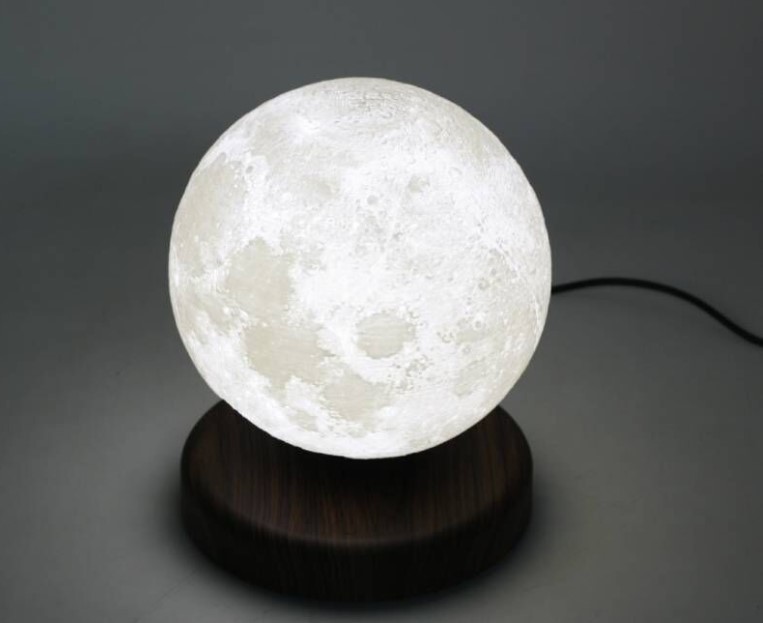3D levitaiton moon lamp , magnetic floating lamp light for gift