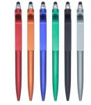 Supply mobile phone holder ballpoint pen twist promotion pen love shape touch
