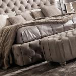 Italian Style Modern Luxury King Size Bed Cama Diamond Tufted