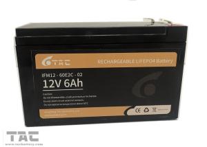 Wholesale 90*70*101mm 6Ah 12V LiFePO4 Battery Pack With BMS System from china suppliers