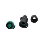 K16 Male 5 Pin Waterproof Circular Connector 6.5mm Cable