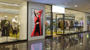 Wholesale 65inch 3000nits Digital Window Display Wall Mount/Hanging LCD Monitor Digital Screen for Advertising from china suppliers