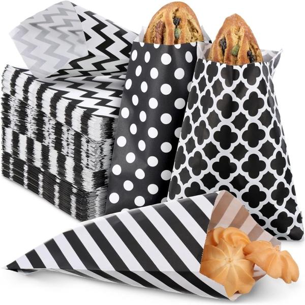 Chewing Gum Eco Friendly Kraft Paper Bag for Bio-degradable Bread Storage and