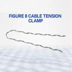 Preformed Dead End Guy Grip 40KN ADSS Cable Tension Clamp