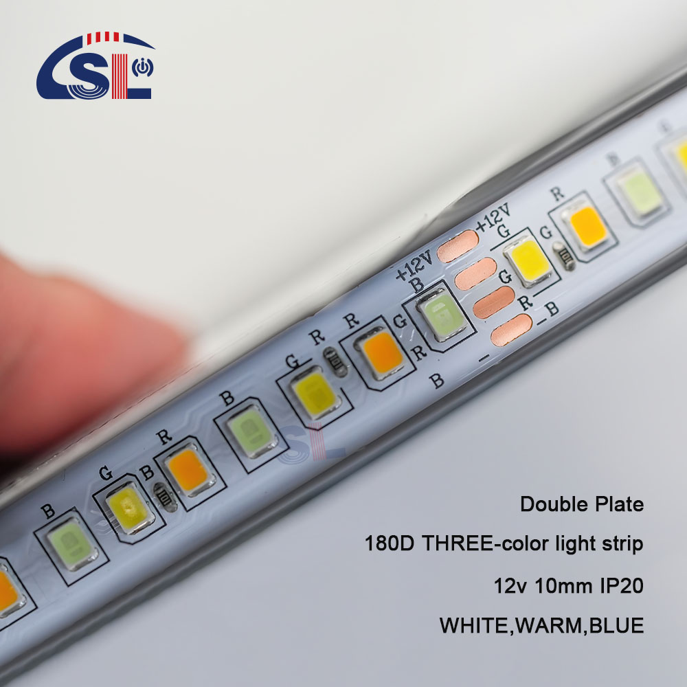 12V SMD2835 LED Lights Strips 180 LEDs 3000k 4000k 6000k for Bathroom Mirror Material