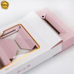 Customized Printing 350gsm Nail Polish Cosmetic Packaging Box With Clear Window