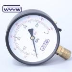 100mm Water General Commercial Pressure Gauge Manometer Bottom Mount
