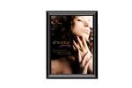 Indoor Mall Snap Poster Frames / Black Or Sliver Color Clip Open Photo Frame