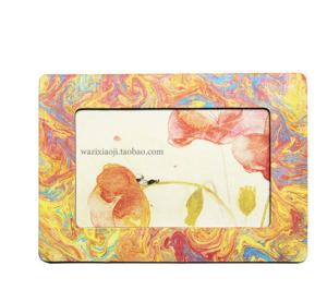 Wholesale New Creative customed 5&quot; 6&quot; logo photo frame fridge magnet hot sale from china suppliers