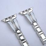 1.4inch Silver Metal Watch Strap Odm 20mm Stainless Steel Watch Strap
