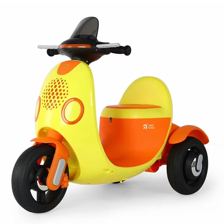 PP Plastic Children's Electric Motorcycle Tricycle With Music Light for Exciting Ride