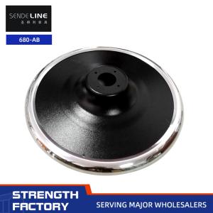 Wholesale Cold Plate Stamping Spray Black Barber Chair Base Stainless Steel Edge 3.0mm Wall from china suppliers