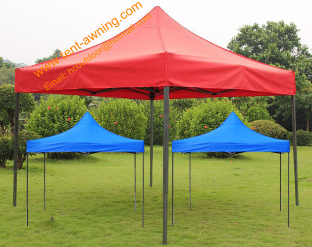 UV Resistant Pop Up Exhibition Tents Outdoor Oxford Cover Advertising Folding Tents