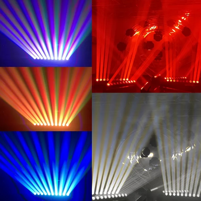 4 In1 40W LED Beam Moving Bar Stage Lights 20000lm Support Dimmer