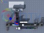Mixer Vibrating Faux Stone Siding Panels Mold Making Machine Production Line