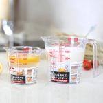 Heat Resistant 250ml measuring cup with handle for household