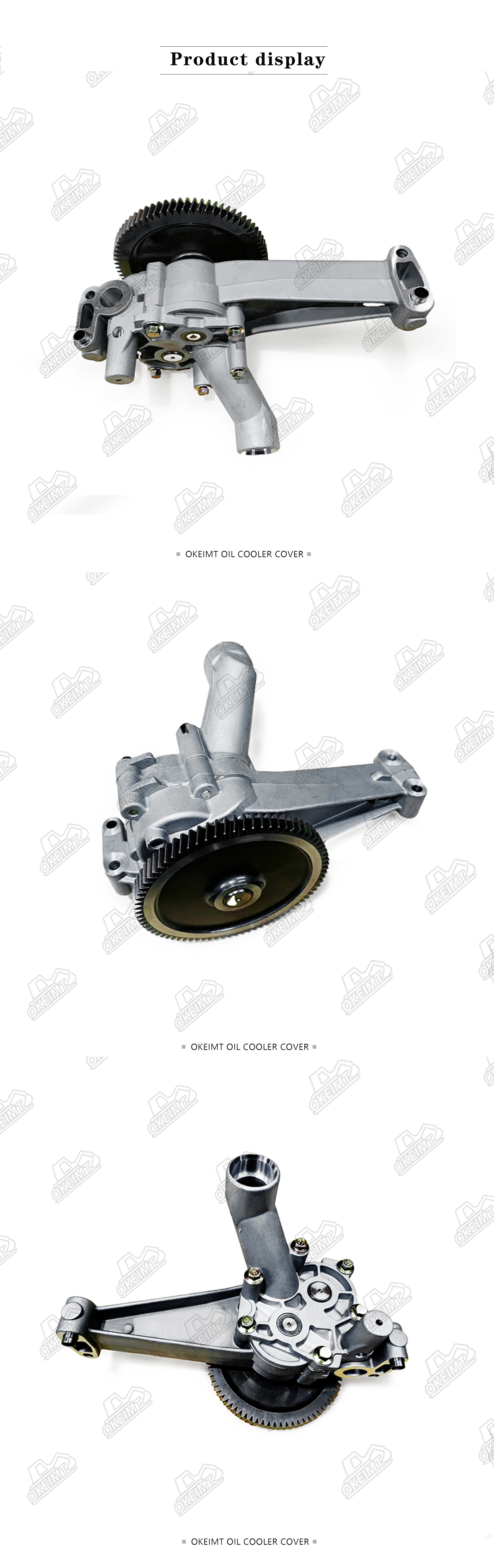 DC09 Excavator Oil Pump 2055915 2028986 1888024 20140709000 85180110