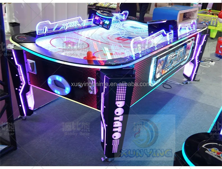 Electric Outdoor Air Hockey Table Machine Coin Pusher 230V 220V