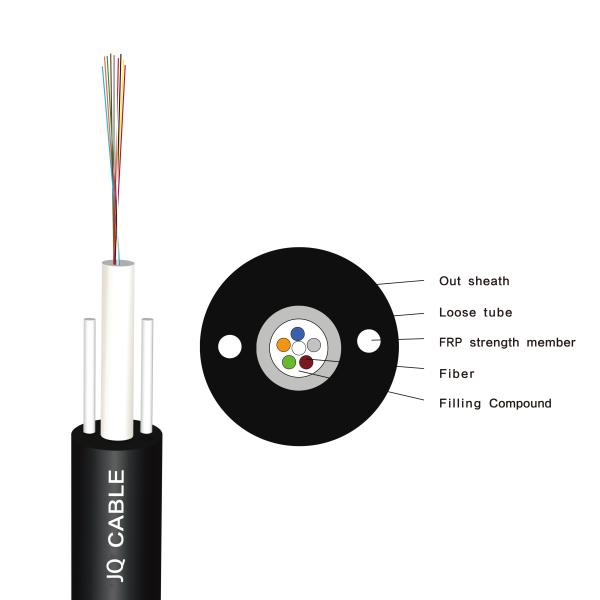 Long Distance Communication Outdoor Aerial Steel Wire Strengthen GYXTY 1km