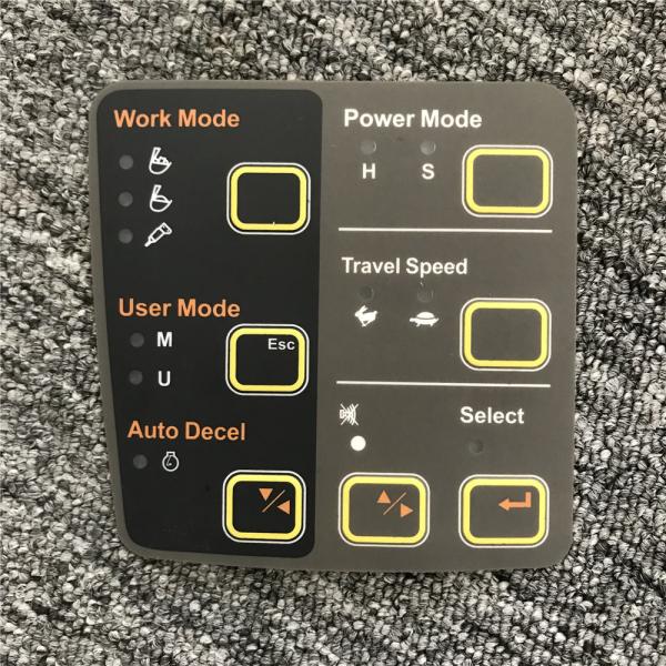 IOS9009 Excavator Accessories Display Sticker Decals For Hyundai R60-7 R210-7