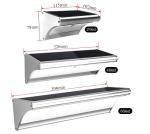 High Brightness Solar Wall Lamp Outdoor Waterproof Ip65 24/48/60LED Alum PC