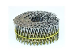 Wholesale Weld Wire Collated Coil Nails Round Head Galvanised 15 Degree 2.5 x 57mm For Fencing from china suppliers