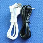 White Black USB Male to 90 Degree Right Angle 5.5 X 2.1mm 5.5x2.5mm 3.5x1.35mm 4