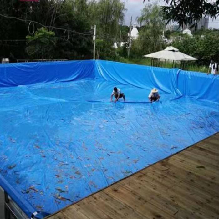 Double Smooth 0.1mm 3mm Hdpe Geomembrane Sheet Liner For Fish Pond Liner 1m-10m Width