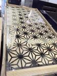 Colored Metal Laser Cut Panels stainless steel partitions For Sunshades Louver