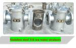 About 316 marine stainless steel seawater filter, stainless steel 316 coarse
