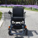 Portable Folding Electric Wheelchair Lightweight For Disabled
