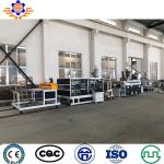 ABB WPC Plastic Tile Extrusion Line Roof Tile Making Machine 320Kg/H