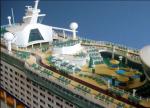 Scale 1:900 Ivory - White Voyager Of The Seas Model For University School