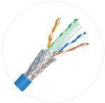 0.57mm Network Patch Cords Cat 6 Twisted 4 Pair Cable 250Mhz 1000ft 24awg