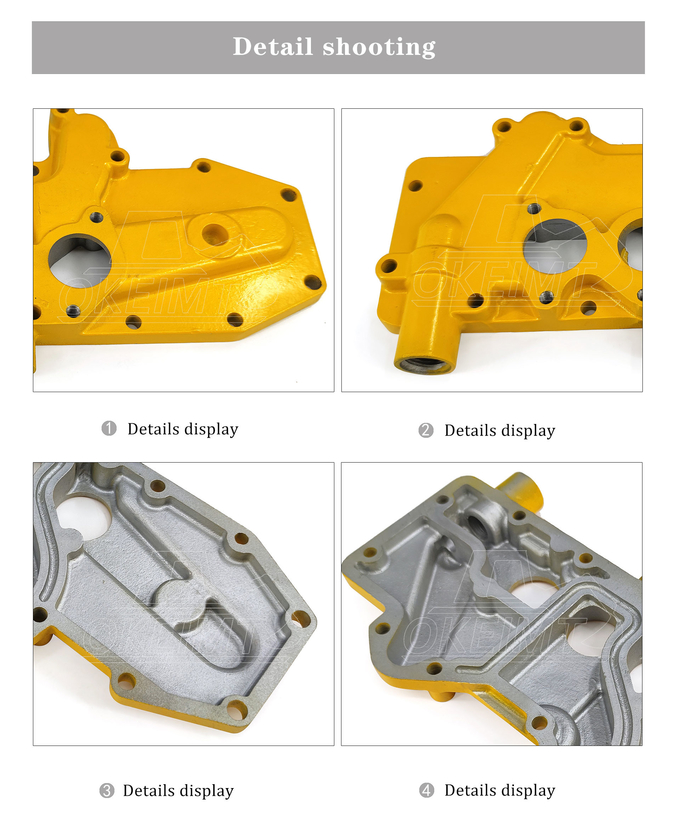 High Performance Competitive Price Auto Oil Cooler Cover For CATE C7