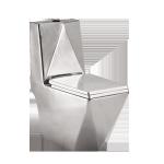 Middle East Style Sanitary Ware Floor Stand Golden Color Diamond Gold Wc Toilet
