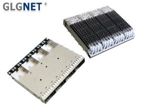 Wholesale Heat Sink SFP Cage Connector 3 Port Without Integrated SFP Connector from china suppliers