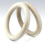 Body Workout Exercise adjustable strap wooden gym ring Gymnastics Rings