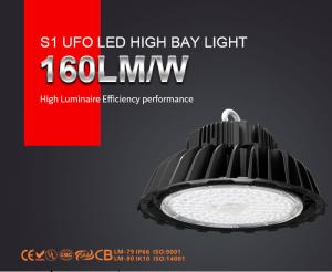Wholesale Competitive Price Solid Heat Sink Industrial LED Workshop Light,UFO LED High Bay Light 100W from china suppliers