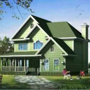 China 2 Floors  Prefabricated Light Gauge Steel House Fireproof Fast Assembly on sale