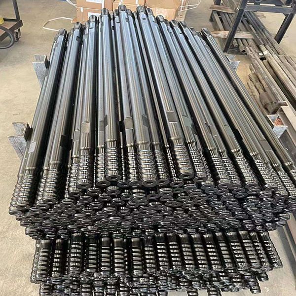 T38 Threading Drill Rod 3660mm Length MF Drill Rod Mining Drill Pipe Manufacturer