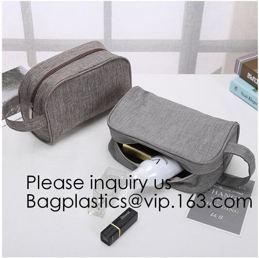 Travel Toiletry Bag Canvas Makeup Bag,Travel Toiletry Bag/Canvas Makeup Bag,Pouch Eco Zipper Canvas Logo Custom Makeup B