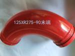 13759028 Red Color End Elbow 125*R275-90 for Concrete Pump