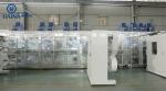 300PPM 3 Pieces Adult Pants Making Machine With Dual Drum