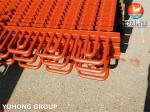Painted Seamless Steel ASME SA213 TP304 H Type Square Tube For Seawater