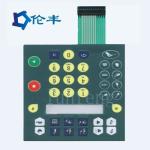 Waterproof Custom Membrane Switches Keypad RAL Color 3M Adhesive