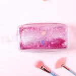 Candy Color Waterproof PVC Cosmetic Bag For Girls