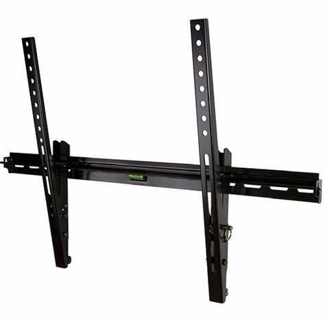 Customized Heavy Duty Black Metal Television Wall Hanging Brackets for TV
