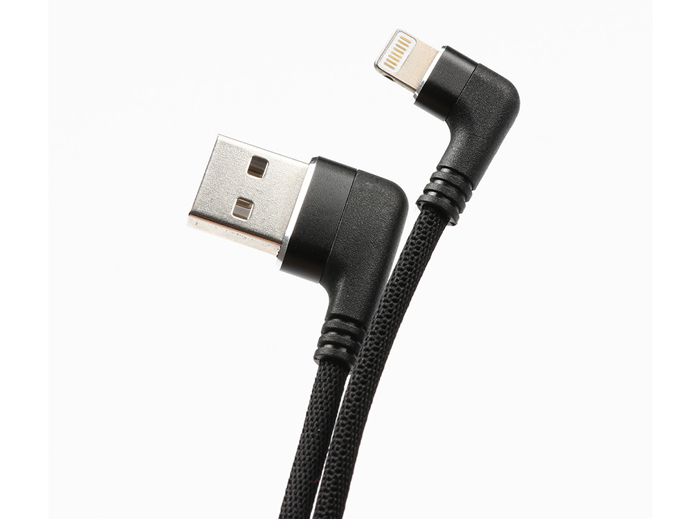90 Degree USB Extension Cable Optional Color For Samsung OEM ODM Accepted