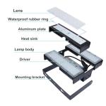 200W Energy Saving Led Flood Lighting Fixture IP66 Waterproof Outdoor